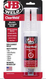 JB Weld ClearWeld Epoxy Adhesive Syringe Mixer 25ml - 50112