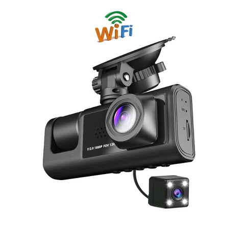 Dashcam with reverse camera with Wifi Connection