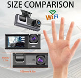 Dashcam with reverse camera with Wifi Connection