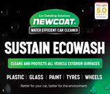 Newcoat Sustain Ecowash Spray & Wipe Car Cleaner 750ML