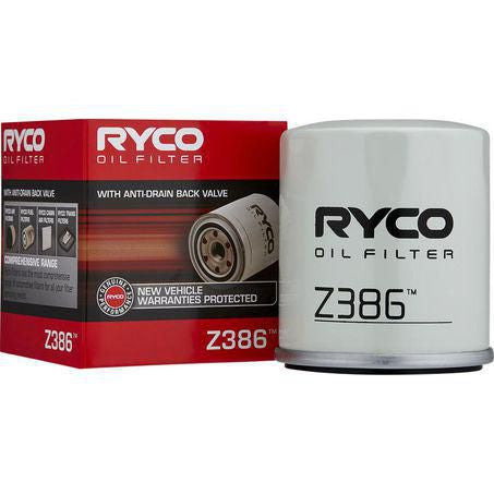 Z386 - RYCO SPIN-ON OIL FILTER