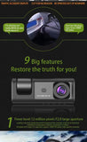 Dashcam with reverse camera with Wifi Connection