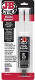 JB Weld Black Plastic Bonder Urethane Adhesive Syringe Mixer 25ml - 50139