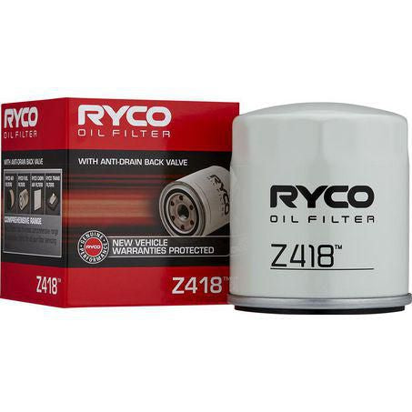 Z418 - RYCO SPIN-ON OIL FILTER