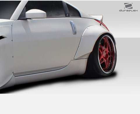 For 2003-2008 350Z Z33 Duraflex RBS Rear Fender Flares (+80mm) - 2 Piece