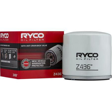 Z436 - RYCO SPIN-ON OIL FILTER