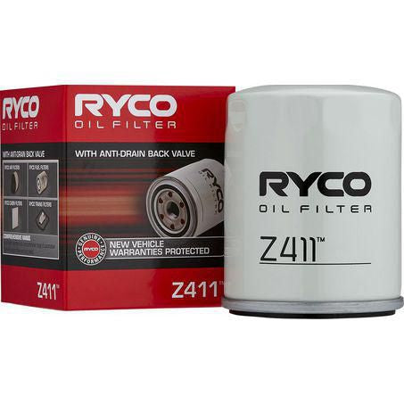 Z411 - RYCO SPIN-ON OIL FILTER
