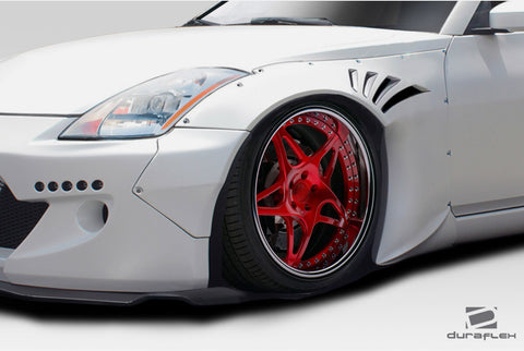 For 2003-2008 350Z Z33 Duraflex RBS Front Fender Flares (+40mm) - 2 Piece