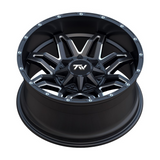 TW Spider Gloss Black with Milled Accents